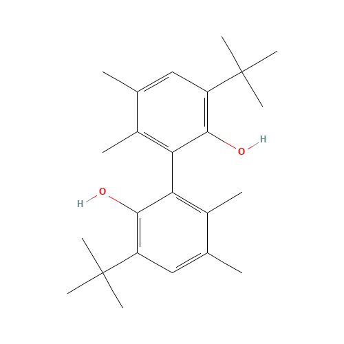 6-tert-butyl-2-(3-tert-butyl-2-hydroxy-5,6-dimethylphenyl)-3,4-dimethylphenol (CAS: 205927-03-3) - Related Chemical Product