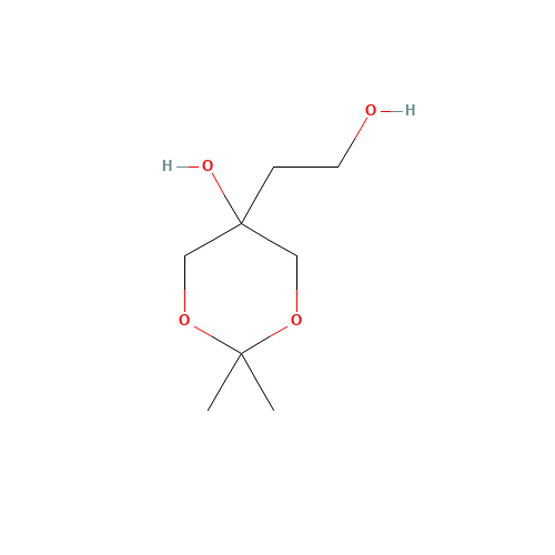 5-(2-hydroxyethyl)-2,2-dimethyl-1,3-dioxan-5-ol (CAS: 127205-14-5) - Related Chemical Product