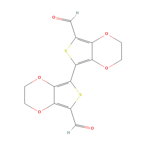 5-(7-formyl-2,3-dihydrothieno[3,4-b][1,4]dioxin-5-yl)-2,3-dihydrothieno[3,4-b][1,4]dioxine-7-carbaldehyde (CAS: 528870-51-1) - Related Chemical Product