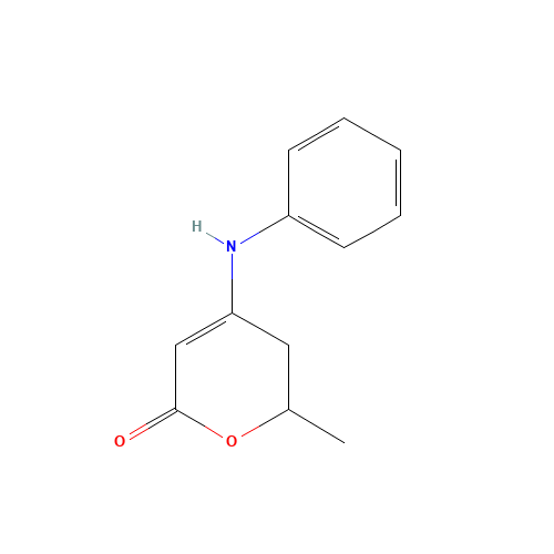 4-anilino-2-methyl-2,3-dihydropyran-6-one (CAS: 79039-99-9) - Related Chemical Product