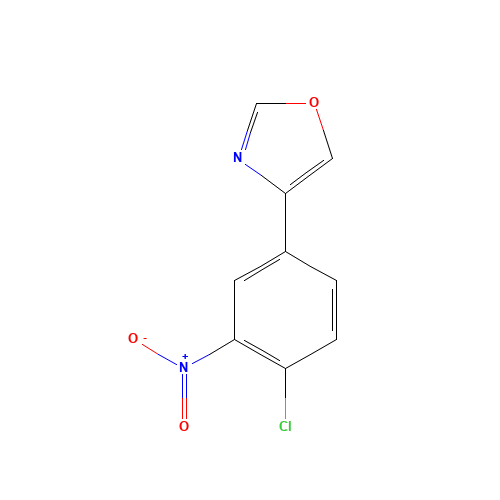 4-(4-chloro-3-nitrophenyl)-1,3-oxazole (CAS: 916051-60-0) - Related Chemical Product