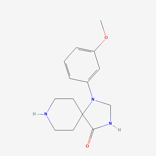 1-(3-methoxyphenyl)-1,3,8-triazaspiro[4.5]decan-4-one (CAS: 716327-42-3) - Related Chemical Product