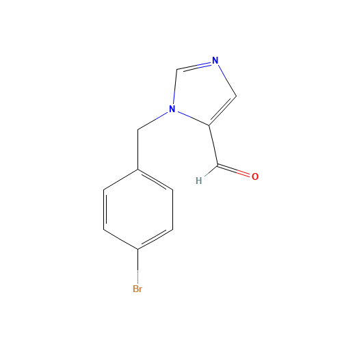3-[(4-bromophenyl)methyl]imidazole-4-carbaldehyde (CAS: 238765-02-1) - Related Chemical Product