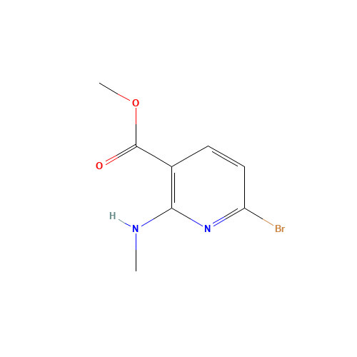 methyl 6-bromo-2-(methylamino)pyridine-3-carboxylate (CAS: 1034131-15-1) - Related Chemical Product