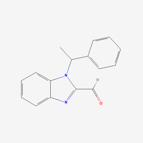 1-(1-phenylethyl)benzimidazole-2-carbaldehyde (CAS: 612046-98-7) - Related Chemical Product