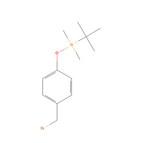 [4-(bromomethyl)phenoxy]-tert-butyl-dimethylsilane (CAS: 120506-39-0) - Related Chemical Product