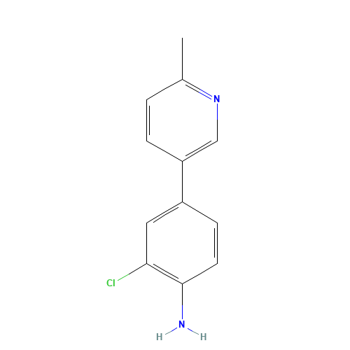2-chloro-4-(6-methylpyridin-3-yl)aniline (CAS: 1400287-48-0) - Related Chemical Product