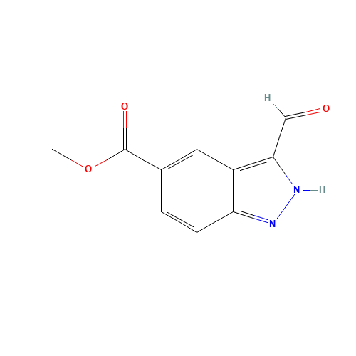 methyl 3-formyl-2H-indazole-5-carboxylate (CAS: 797804-50-3) - Related Chemical Product