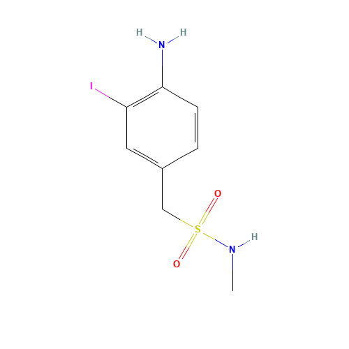 1-(4-amino-3-iodophenyl)-N-methylmethanesulfonamide (CAS: 151140-66-8) - Related Chemical Product