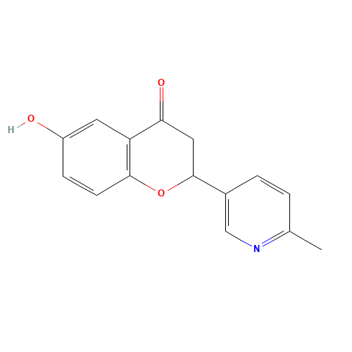 6-hydroxy-2-(6-methylpyridin-3-yl)-2,3-dihydrochromen-4-one (CAS: 1426899-92-4) - Related Chemical Product