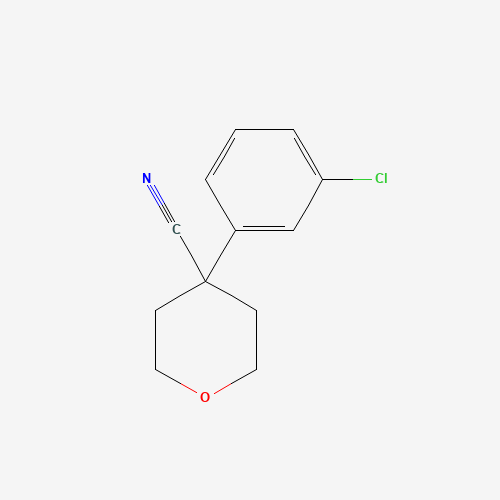 4-(3-chlorophenyl)oxane-4-carbonitrile (CAS: 473706-22-8) - Related Chemical Product