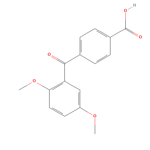 4-(2,5-dimethoxybenzoyl)benzoic acid (CAS: 93012-66-9) - Related Chemical Product