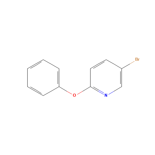 5-bromo-2-phenoxypyridine (CAS: 59717-96-3) - Chemical Structure and Molecular Formula 