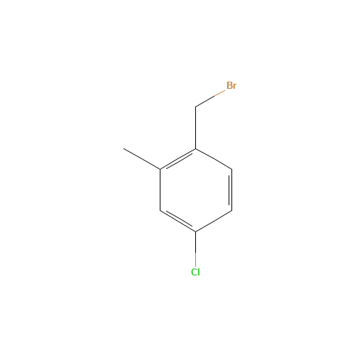 1-(bromomethyl)-4-chloro-2-methylbenzene (CAS: 122488-73-7) - Related Chemical Product