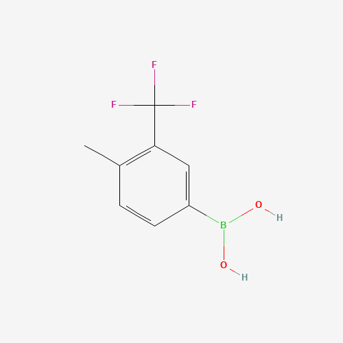 [4-methyl-3-(trifluoromethyl)phenyl]boronic acid (CAS: 947533-94-0) - Related Chemical Product