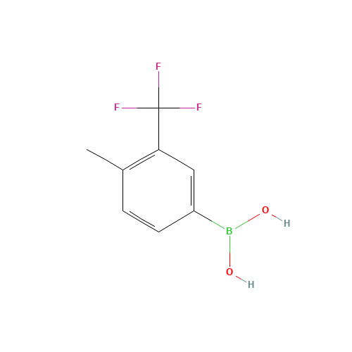 [4-methyl-3-(trifluoromethyl)phenyl]boronic acid (CAS: 947533-94-0) - Related Chemical Product