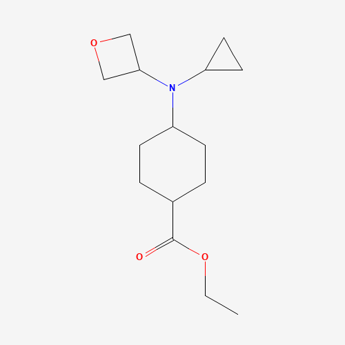 ethyl 4-[cyclopropyl(oxetan-3-yl)amino]cyclohexane-1-carboxylate (CAS: 1257050-24-0) - Related Chemical Product
