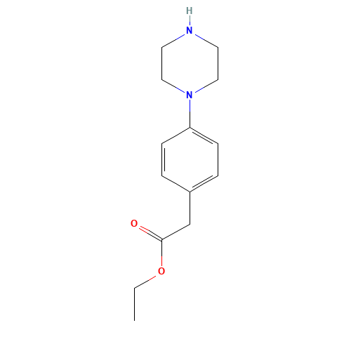 ethyl 2-(4-piperazin-1-ylphenyl)acetate (CAS: 86621-98-9) - Related Chemical Product