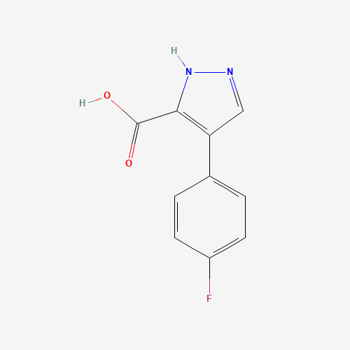 4-(4-fluorophenyl)-1H-pyrazole-5-carboxylic acid (CAS: 475106-46-8) - Related Chemical Product