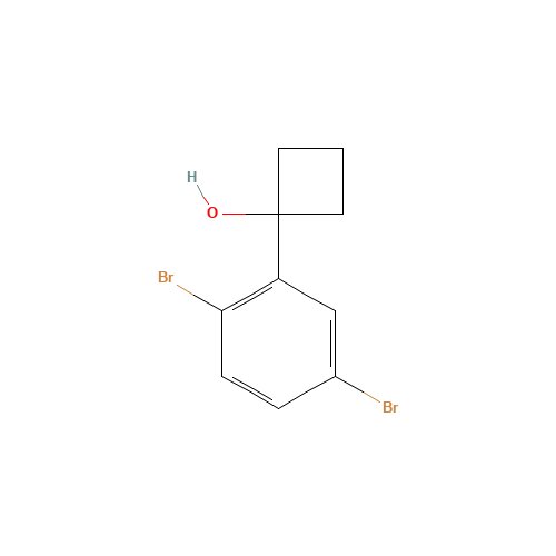 1-(2,5-dibromophenyl)cyclobutan-1-ol (CAS: 1282582-91-5) - Related Chemical Product