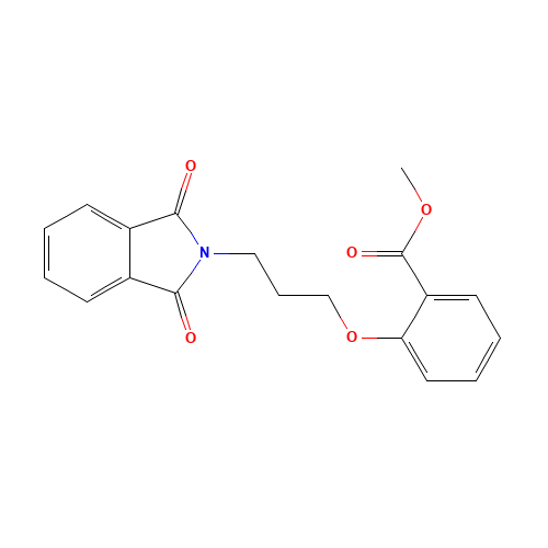 methyl 2-[3-(1,3-dioxoisoindol-2-yl)propoxy]benzoate (CAS: 115149-46-7) - Related Chemical Product