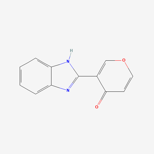 3-(1H-benzimidazol-2-yl)pyran-4-one (CAS: 951-74-6) - Related Chemical Product