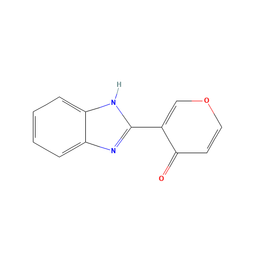 3-(1H-benzimidazol-2-yl)pyran-4-one (CAS: 951-74-6) - Related Chemical Product