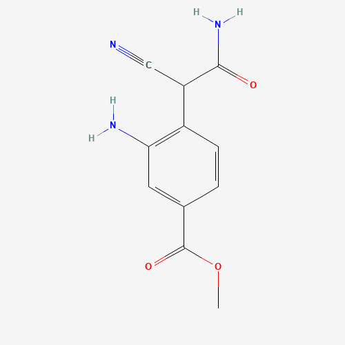 methyl 3-amino-4-(2-amino-1-cyano-2-oxoethyl)benzoate (CAS: 1040165-95-4) - Related Chemical Product