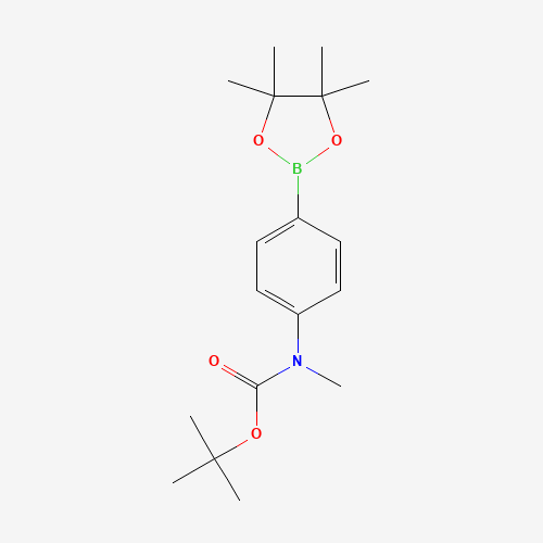 tert-butyl N-methyl-N-[4-(4,4,5,5-tetramethyl-1,3,2-dioxaborolan-2-yl)phenyl]carbamate (CAS: 916587-44-5) - Related Chemical Product