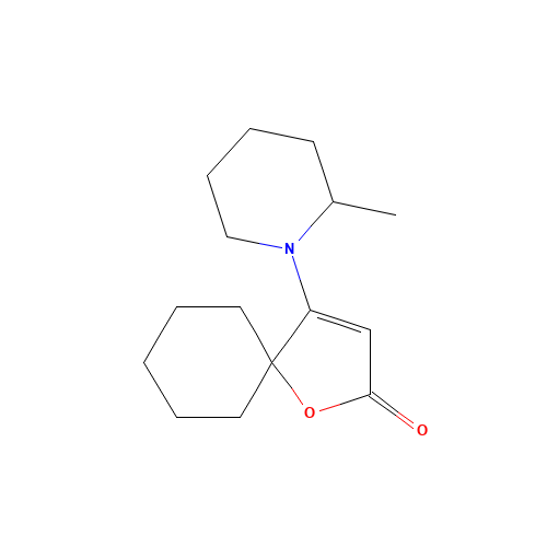 4-(2-methylpiperidin-1-yl)-1-oxaspiro[4.5]dec-3-en-2-one (CAS: 900018-67-9) - Related Chemical Product