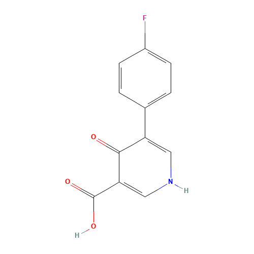 5-(4-fluorophenyl)-4-oxo-1H-pyridine-3-carboxylic acid (CAS: 1052114-81-4) - Related Chemical Product