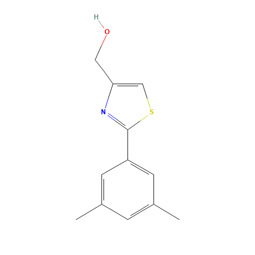 [2-(3,5-dimethylphenyl)-1,3-thiazol-4-yl]methanol (CAS: 885278-84-2) - Related Chemical Product