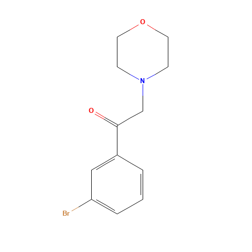 1-(3-bromophenyl)-2-morpholin-4-ylethanone (CAS: 615534-53-7) - Related Chemical Product