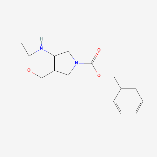 benzyl 2,2-dimethyl-1,4,4a,5,7,7a-hexahydropyrrolo[3,4-d][1,3]oxazine-6-carboxylate (CAS: 1346597-57-6) - Related Chemical Product