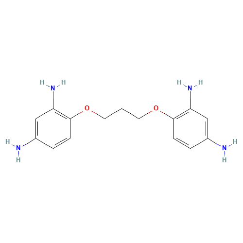 4-[3-(2,4-diaminophenoxy)propoxy]benzene-1,3-diamine (CAS: 81892-72-0) - Related Chemical Product