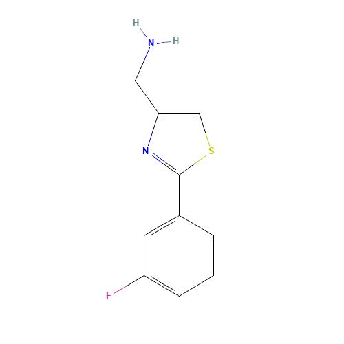 [2-(3-fluorophenyl)-1,3-thiazol-4-yl]methanamine (CAS: 885280-31-9) - Related Chemical Product