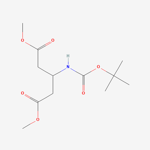 dimethyl 3-[(2-methylpropan-2-yl)oxycarbonylamino]pentanedioate (CAS: 82803-55-2) - Related Chemical Product