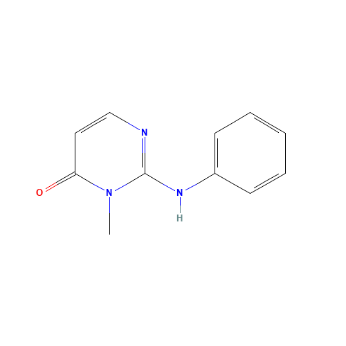 2-anilino-3-methylpyrimidin-4-one (CAS: 859957-29-2) - Related Chemical Product