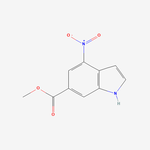 methyl 4-nitro-1H-indole-6-carboxylate (CAS: 1000343-62-3) - Related Chemical Product