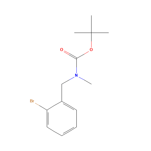 tert-butyl N-[(2-bromophenyl)methyl]-N-methylcarbamate (CAS: 954238-61-0) - Related Chemical Product