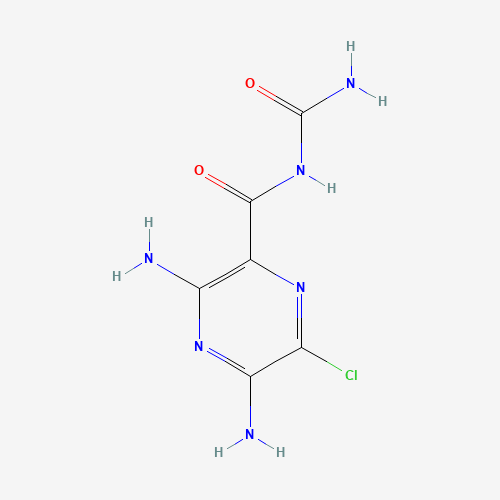 3,5-diamino-N-carbamoyl-6-chloropyrazine-2-carboxamide (CAS: 23656-84-0) - Related Chemical Product