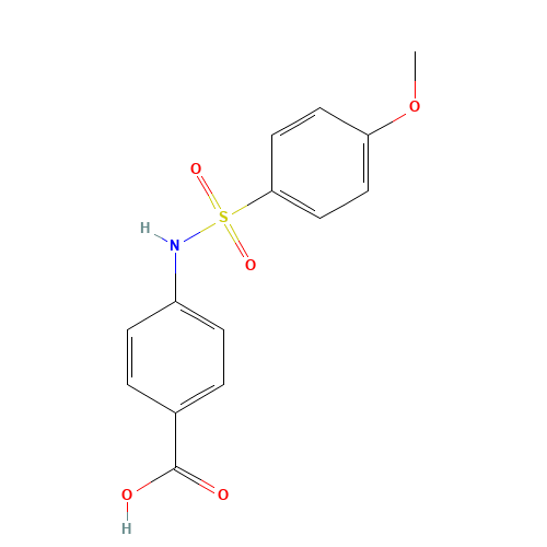 4-[(4-methoxyphenyl)sulfonylamino]benzoic acid (CAS: 63421-69-2) - Related Chemical Product
