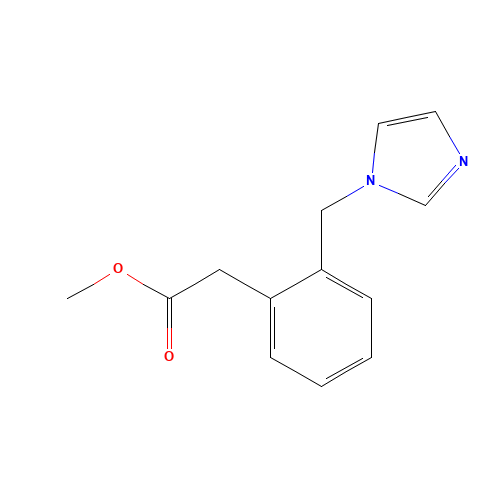 methyl 2-[2-(imidazol-1-ylmethyl)phenyl]acetate (CAS: 1248592-21-3) - Related Chemical Product