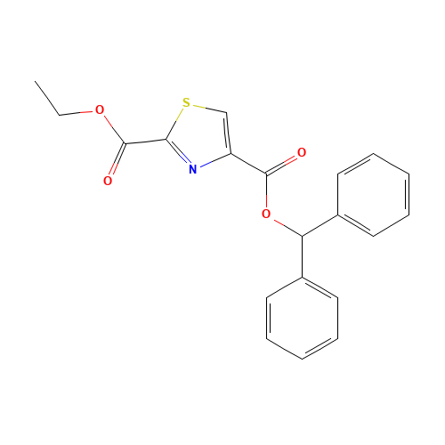 4-O-benzhydryl 2-O-ethyl 1,3-thiazole-2,4-dicarboxylate (CAS: 911466-95-0) - Related Chemical Product