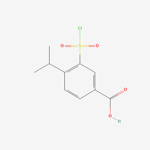 3-chlorosulfonyl-4-propan-2-ylbenzoic acid (CAS: 59815-29-1) - Related Chemical Product