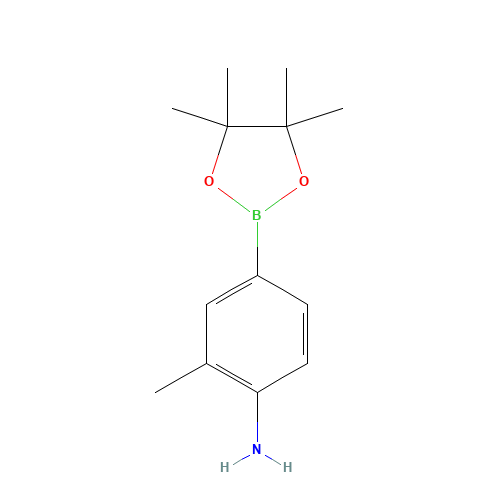 2-methyl-4-(4,4,5,5-tetramethyl-1,3,2-dioxaborolan-2-yl)aniline (CAS: 590418-05-6) - Related Chemical Product