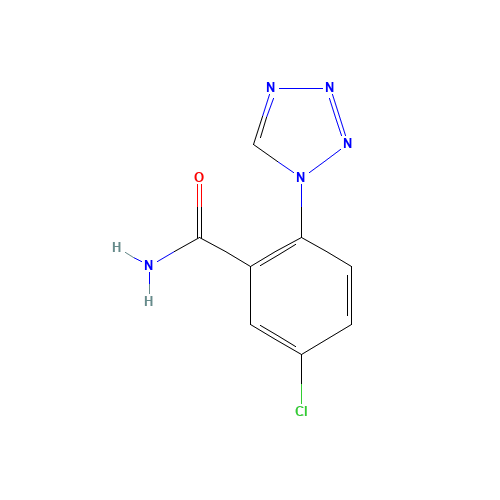 5-chloro-2-(tetrazol-1-yl)benzamide (CAS: 449758-27-4) - Related Chemical Product