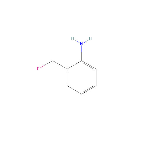2-(fluoromethyl)aniline (CAS: 511230-96-9) - Chemical Structure and Molecular Formula 