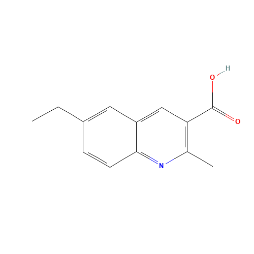 6-ethyl-2-methylquinoline-3-carboxylic acid (CAS: 92513-36-5) - Related Chemical Product