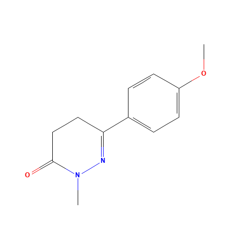 6-(4-methoxyphenyl)-2-methyl-4,5-dihydropyridazin-3-one (CAS: 33347-88-5) - Related Chemical Product